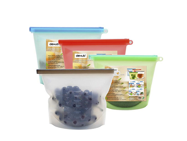 bolsas de silicona para alimentos